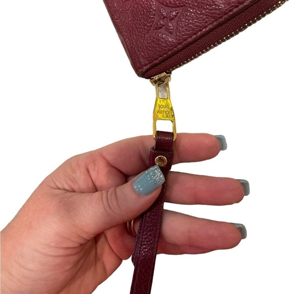 Louis Vuitton empreinte  zippy organizer secret Bordeaux SPO172 - Picture 4 of 12